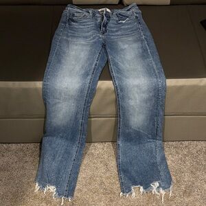 Classic Blue Straight Leg Women's Jeans